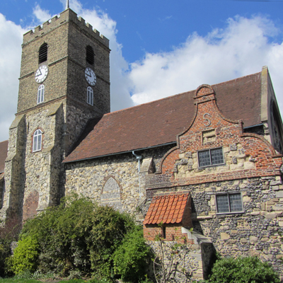 Sandwich St Peter's Church.