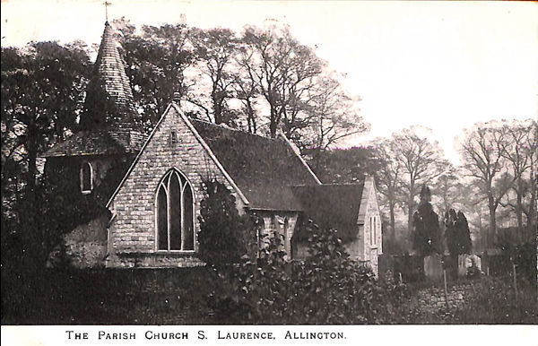 Allington from postcard