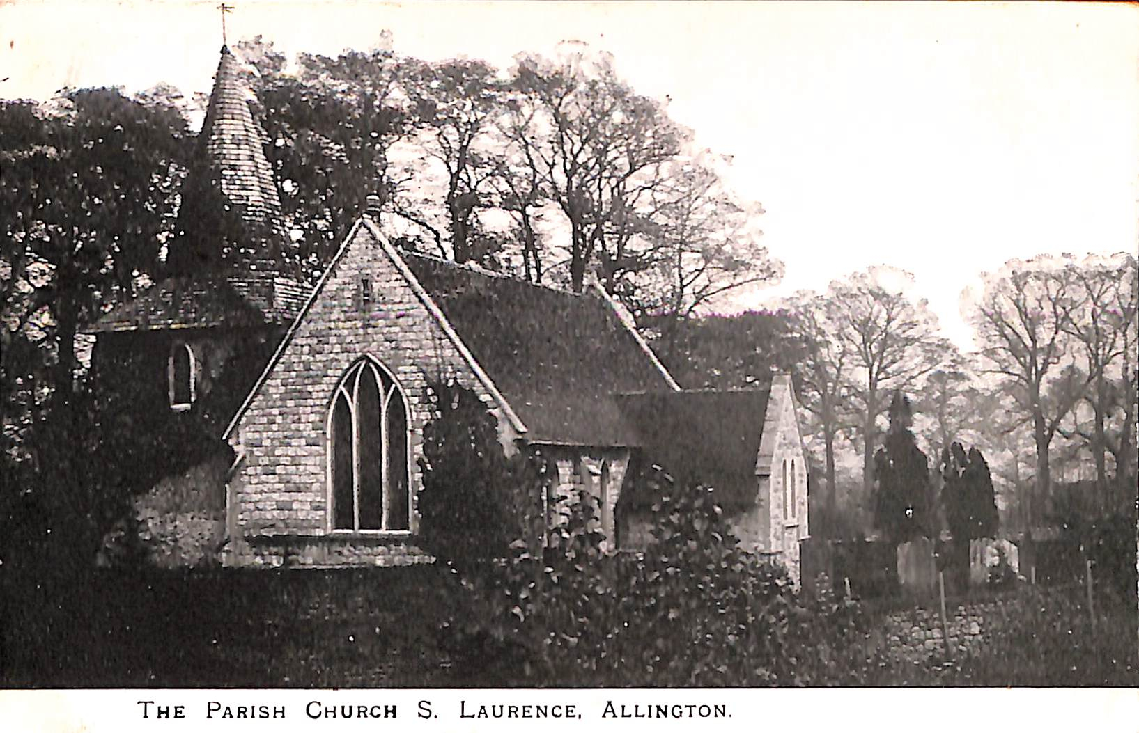 Allington from postcard