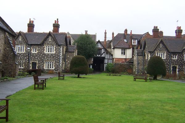 St John's Almshouses were built in the time of the first Norman Archbishop, Lanfranc. They are still in use today for their original purpose as homes for the elderly.