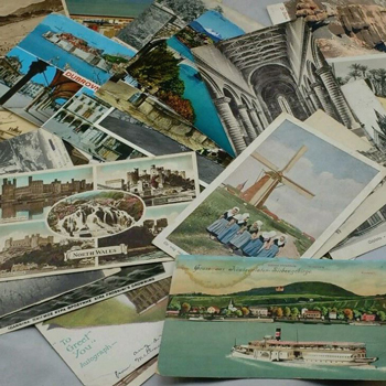 Vintage postcards