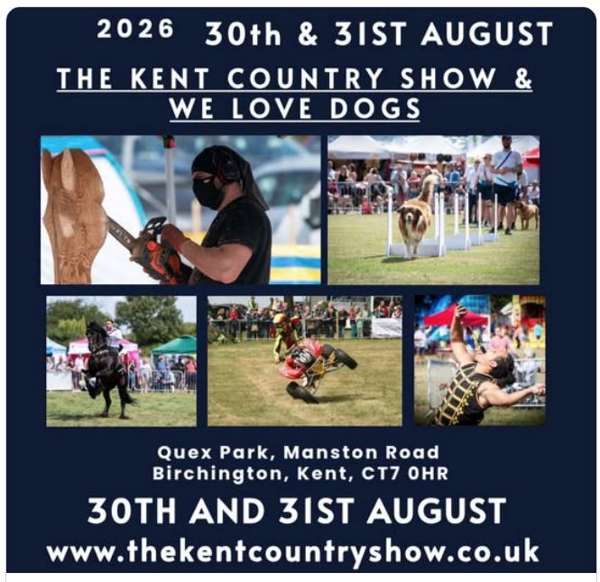 KFHS will join FHF stall at Quex Park over August bank holiday 2026