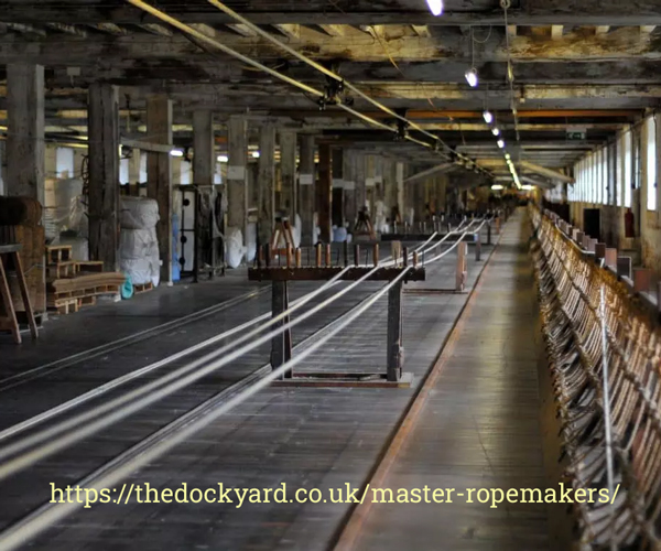 Chatham Dockyards Ropemaking
