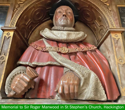 Sit Roger Manwood
Monument in Hackington, St Stephen