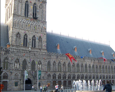 The Cloth Hall Ypres Belgium  (Tribax)