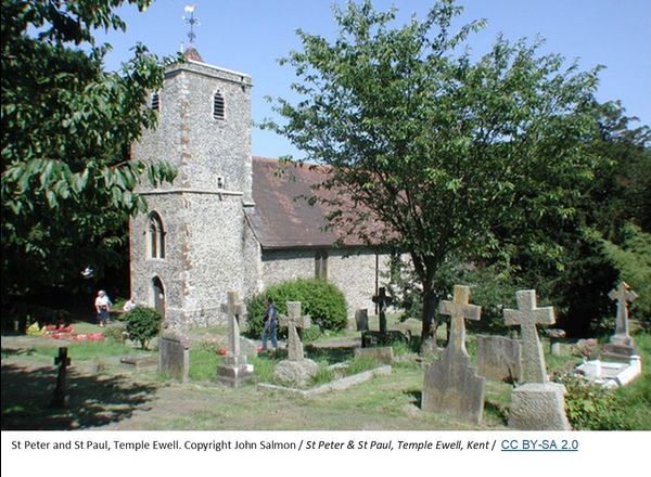 Temple Ewell Church
