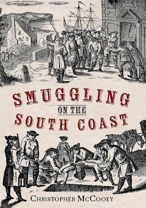 Book cover - Smuggling on the South Coast  by Chris McCooey