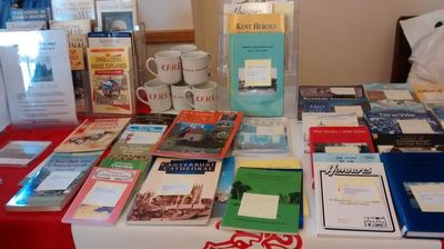 Kent FHS bookstall